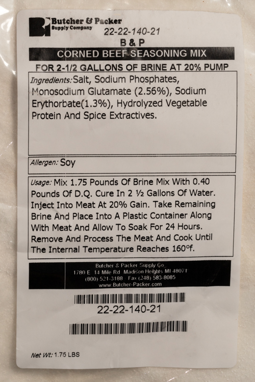 Corned Beef Mix